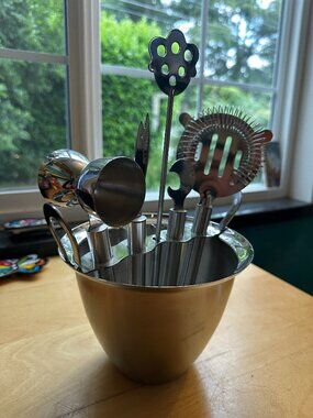 OGGI Stainless Steel Bartender Bar Tool Set | Never Used | Pristine
